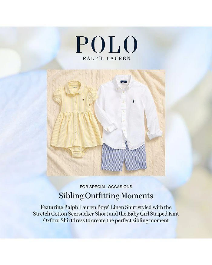 Ralph Lauren Boys' Linen Shirt - Little Kid, Big Kid 4