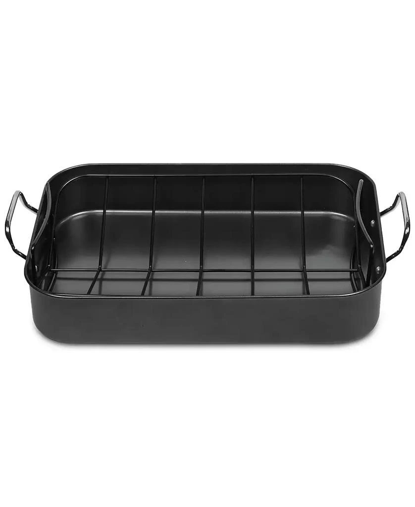 Sedona Kitchen Carbon Steel Nonstick 17" Roaster with Rack 1
