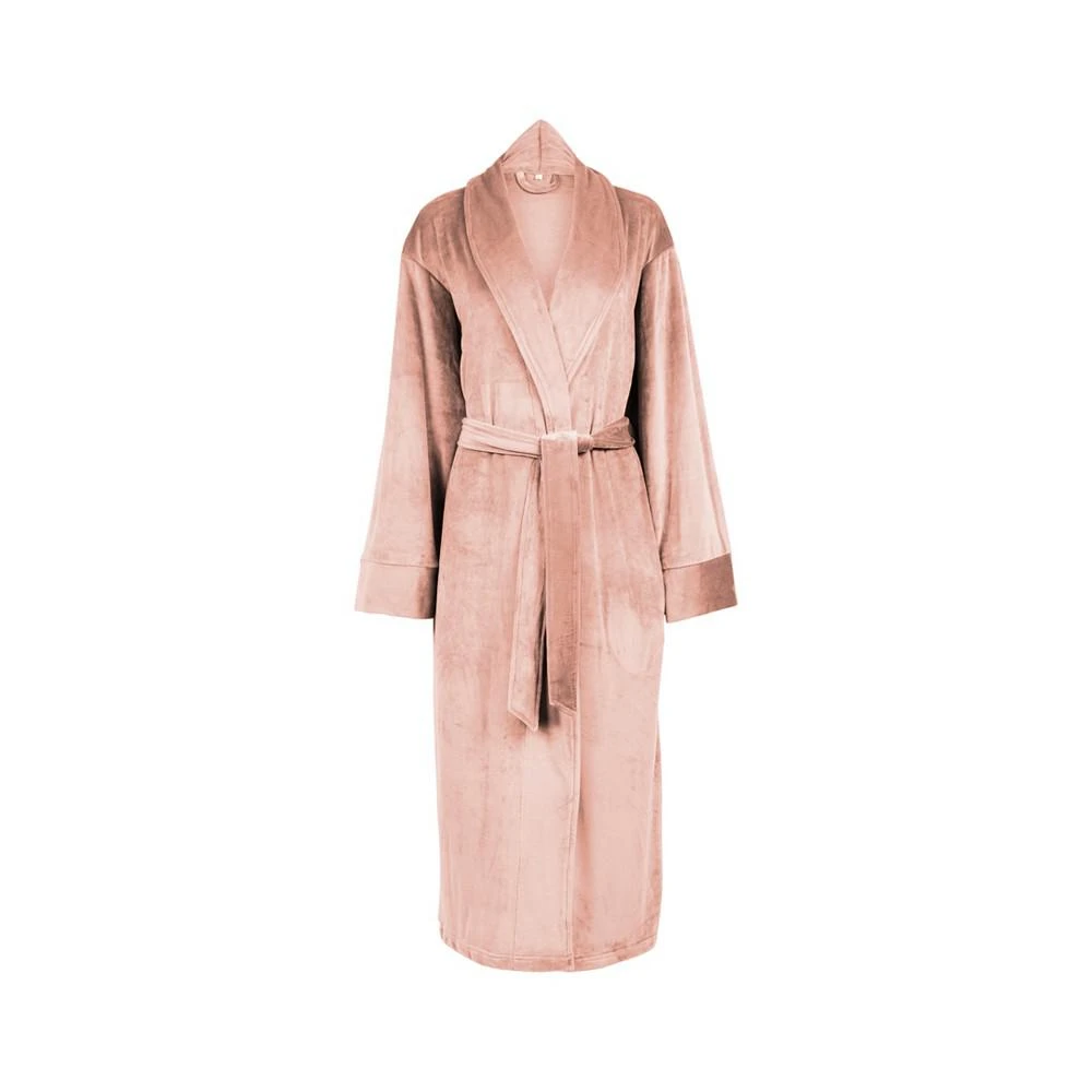 Pure Fiber Women's Velvety Soft Velour Bathrobe