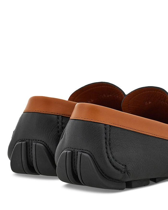 Salvatore Ferragamo Men's Gancini Leather Drivers 5