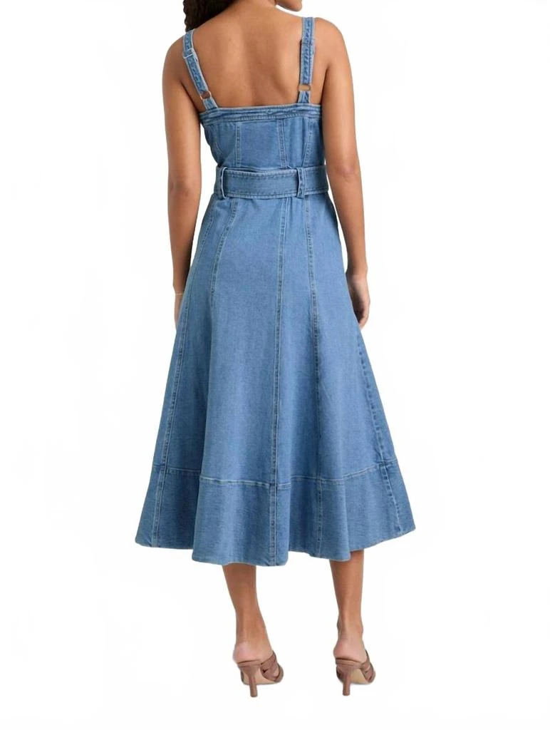 white christmas dresses Cinq à Sept Women's Indigo Denim Nova Dress main image 1