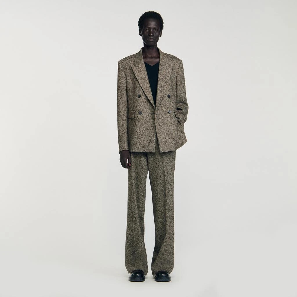 Sandro Double-breasted suit jacket 1