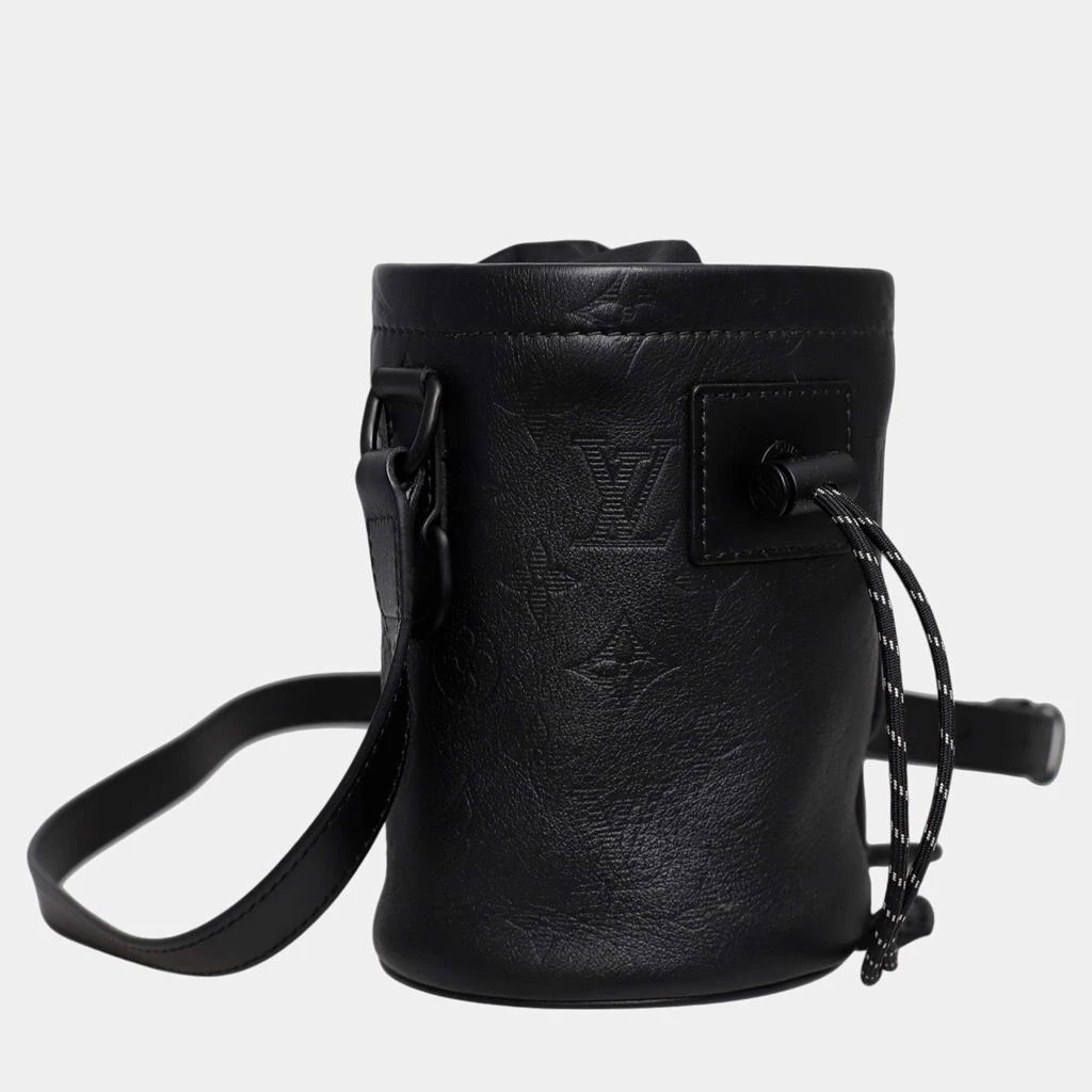 Louis Vuitton Louis Vuitton Black Monogram Leather Nano Chalk Bag 3