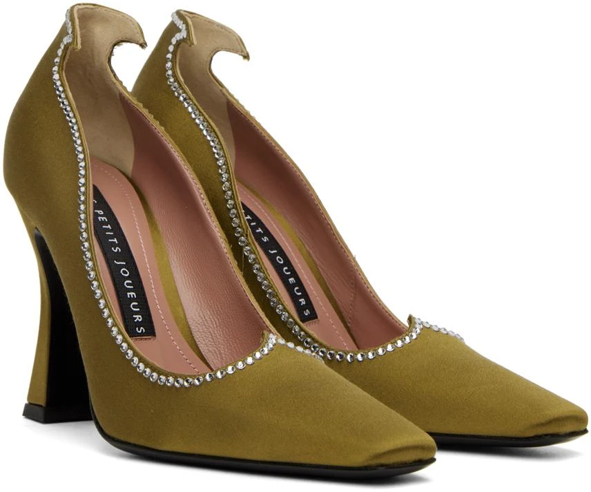 Les Petits Joueurs Khaki Taya Heels 4