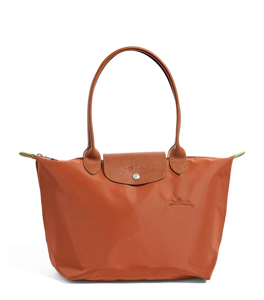Longchamp Medium Le Pliage Green Tote Bag 1