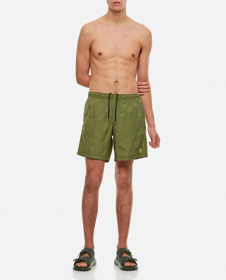 Alexander McQueen Dots Skull Swimshorts 2