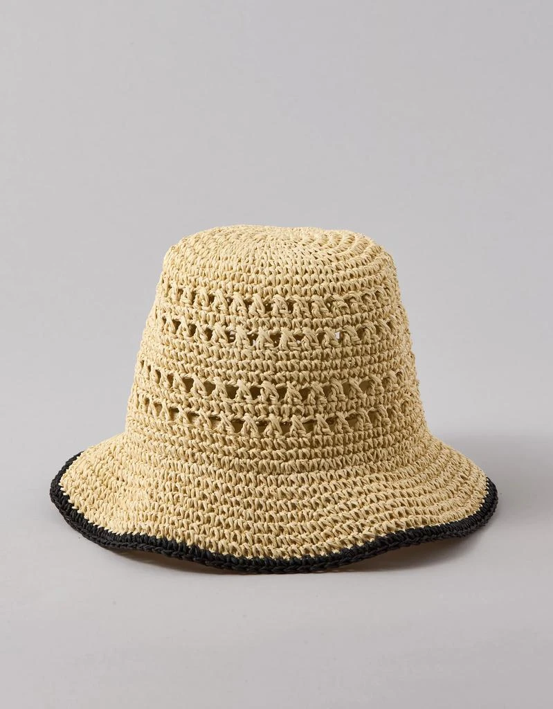 AE AE Raffia Bucket Hat 2