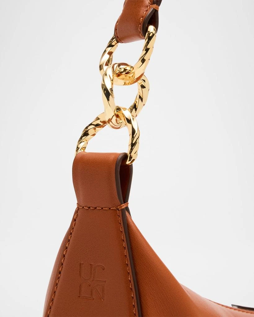 Ulla Johnson Twyla Small Calf Leather Hobo Bag 5