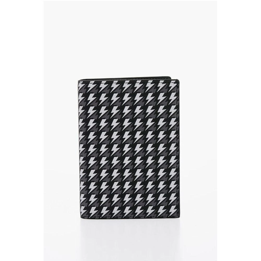 Neil Barrett All Over Logo Leather Men
s Wallet 1