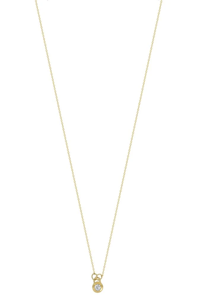 Bony Levy Monaco Diamond Pendant Necklace - 0.1ct. 1