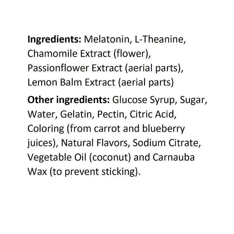 OLLY Sleep Gummies Blackberry Zen 3