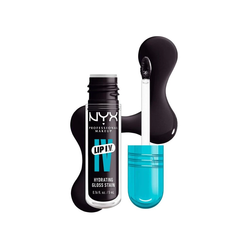 Octopus x Nyx Lip Iv, Gloss, Jusqu'À 12H D'Hydratation, Hautement Pigmenté, Fini Brillant, Caramel Drip 6