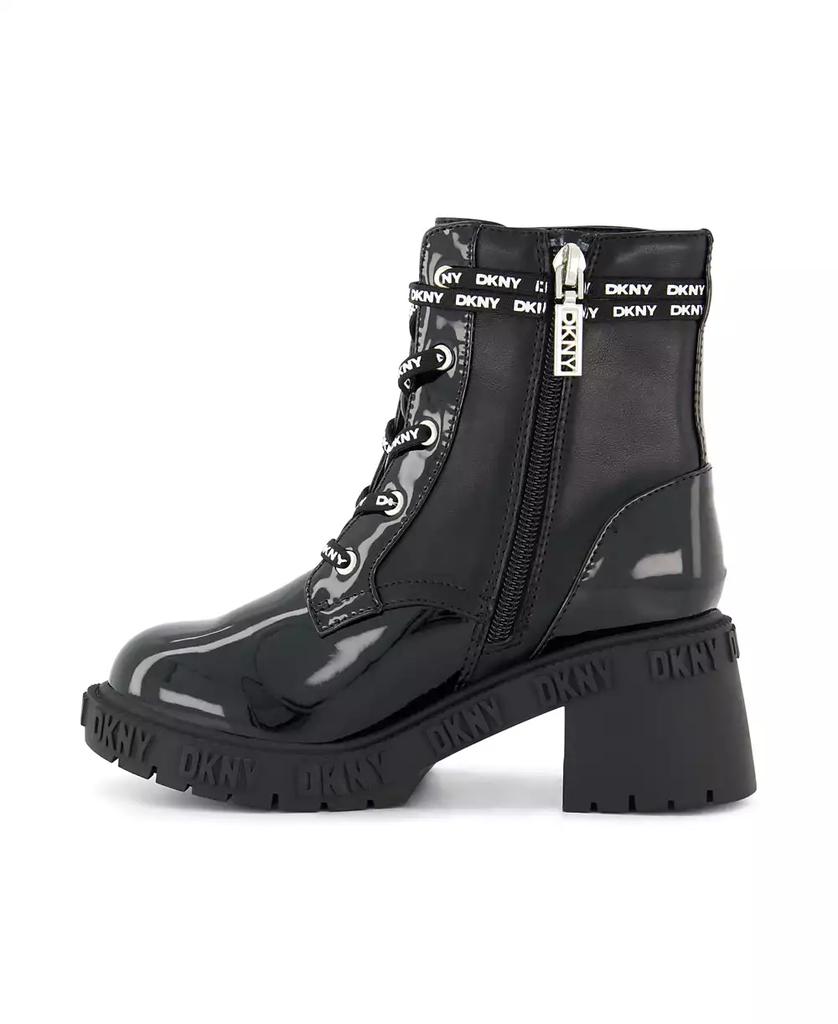 DKNY Little and Big Girls Hayley Ankle Lace Boot