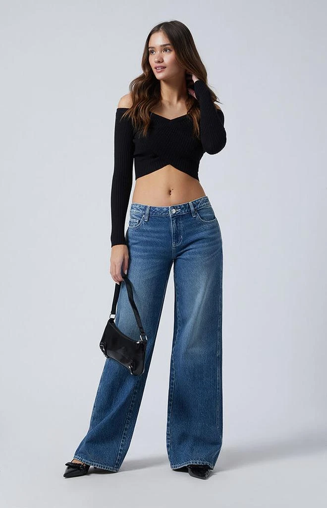 PacSun Casey Low Rise Baggy Jeans Medium Indigo 2