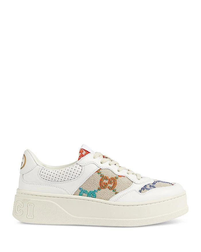Gucci Women's GG Logo Platform Low Top Sneakers 3