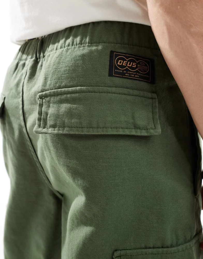 Deus Deus Ex Machina legion surf pants in pine 3