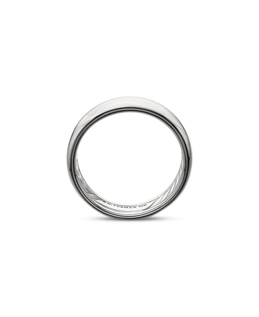 David Yurman Men
s 18K White Gold Classic Band 4