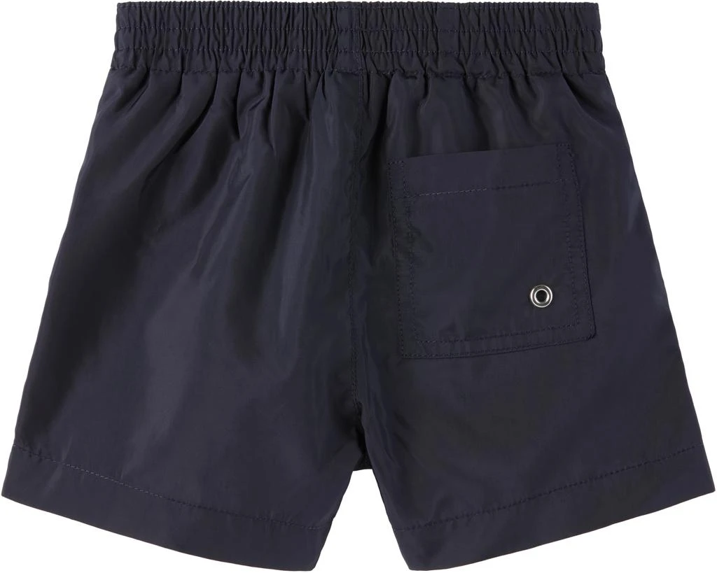 Marni Baby Navy Printed Logo Swim Shorts 2