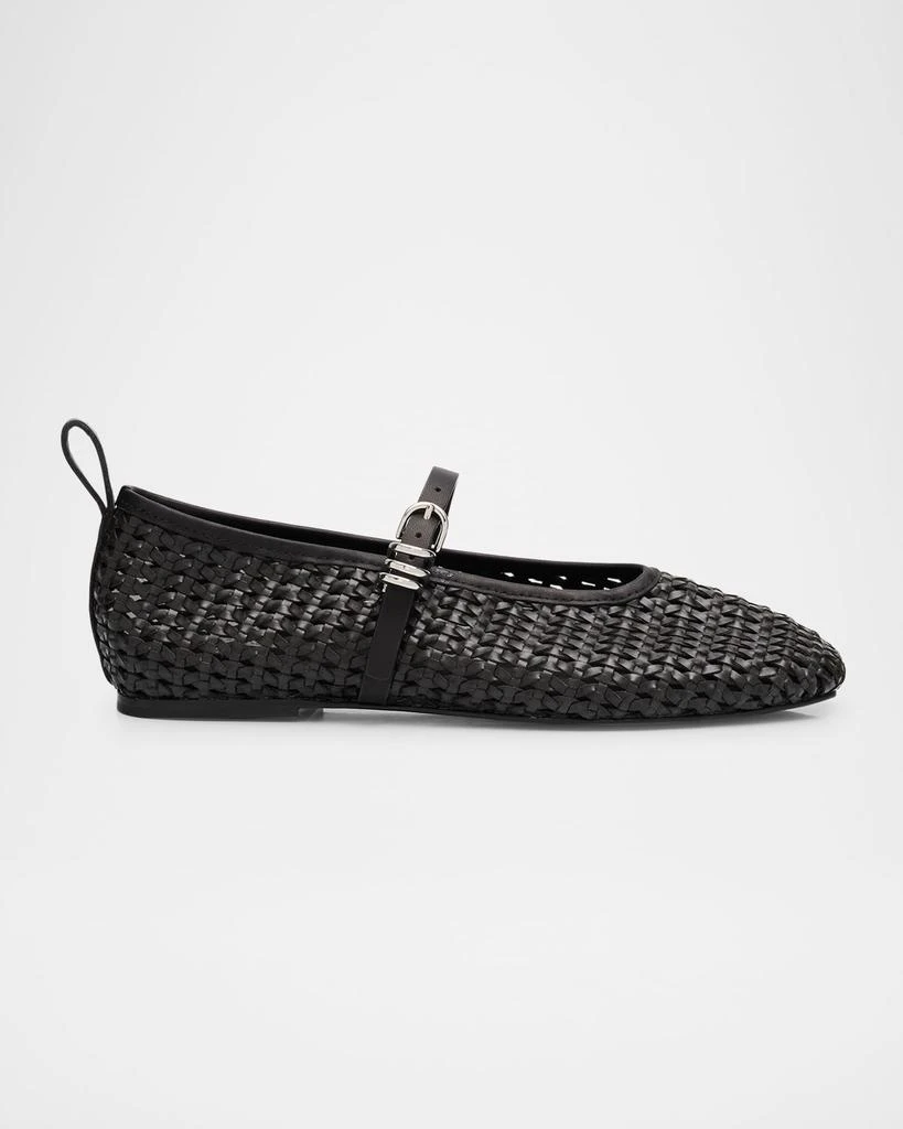 Rag & Bone Spire Woven Mary Jane Ballerina Flats 1