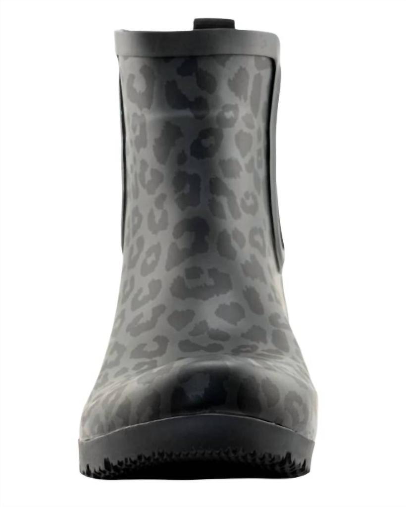 roma Women's Chelsea Rain Boots In Leopard