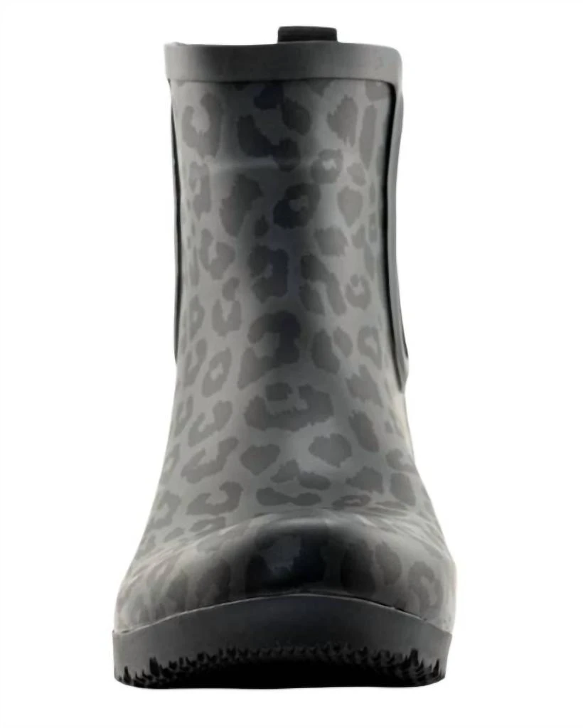 roma Women's Chelsea Rain Boots In Leopard 2