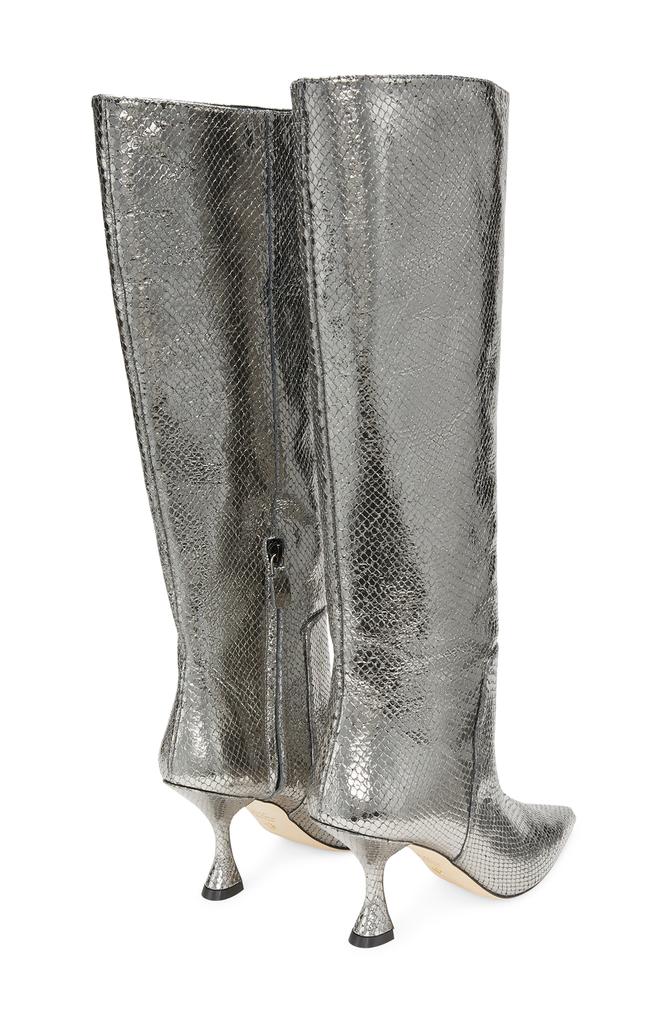 Stuart Weitzman Xcurve 85 Snakeskin Slouch Boot