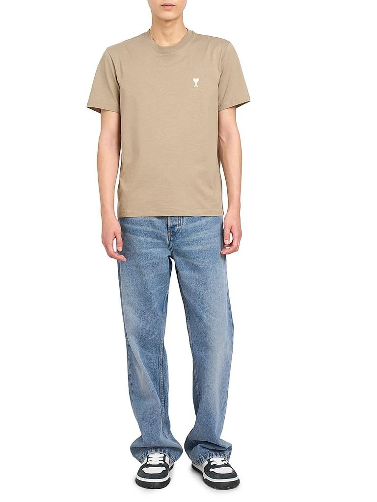 AMI ​ADC Logo-Embroidered T-Shirt 2