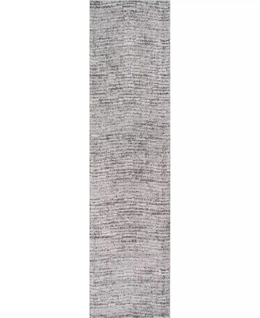 nuLOOM Smoky Contemporary Sherill Ripple Gray 4' x 6' Area Rug 5