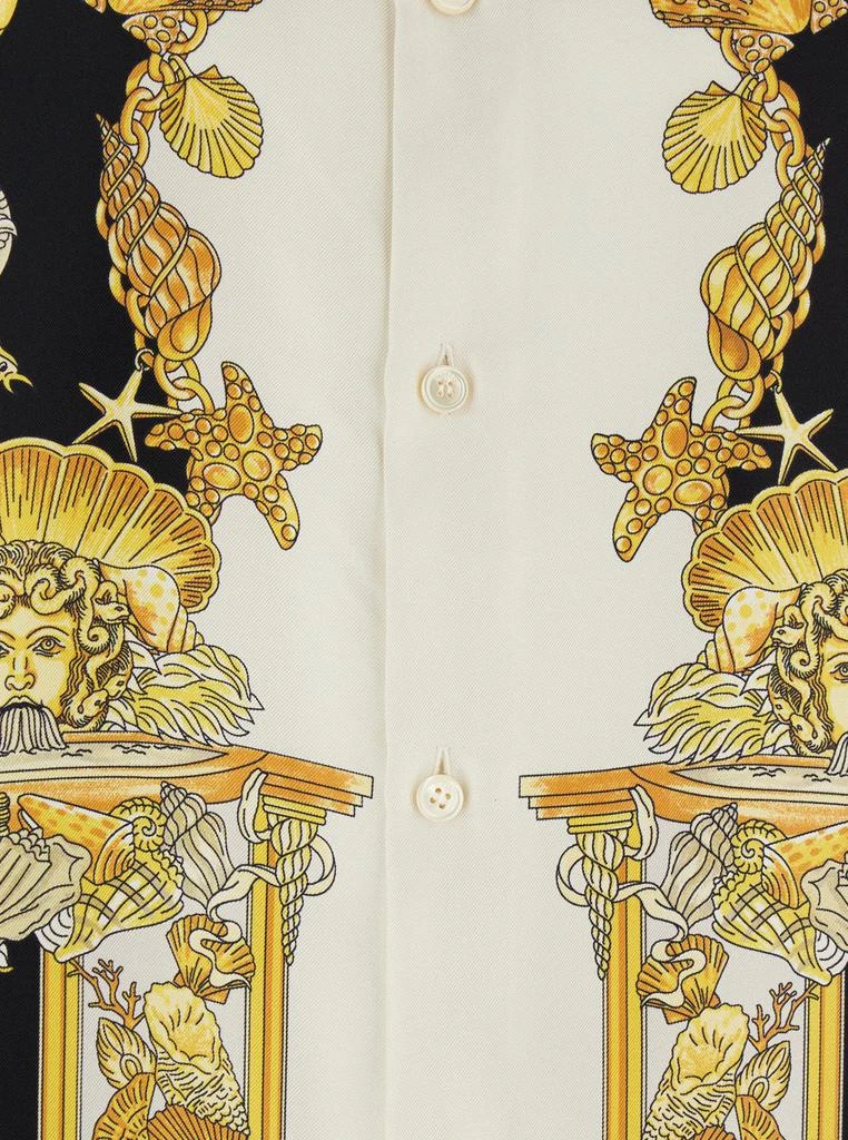 Versace Versace Pattern Printed Long-Sleeved Shirt 3