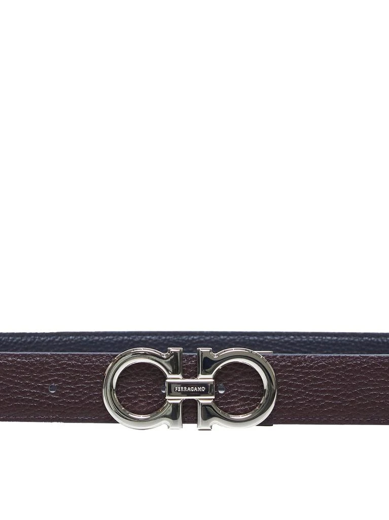 Salvatore Ferragamo FERRAGAMO | Blue Gancini reversible belt | Man | 105 4