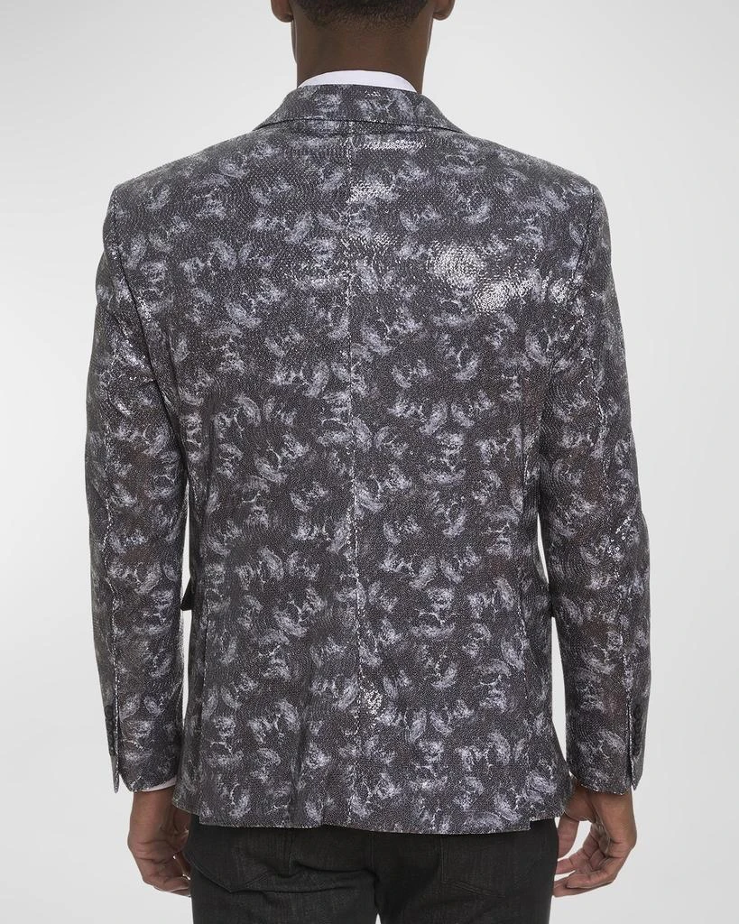 Robert Graham Men's Calo Sequin Skull-Print Sport Coat 3