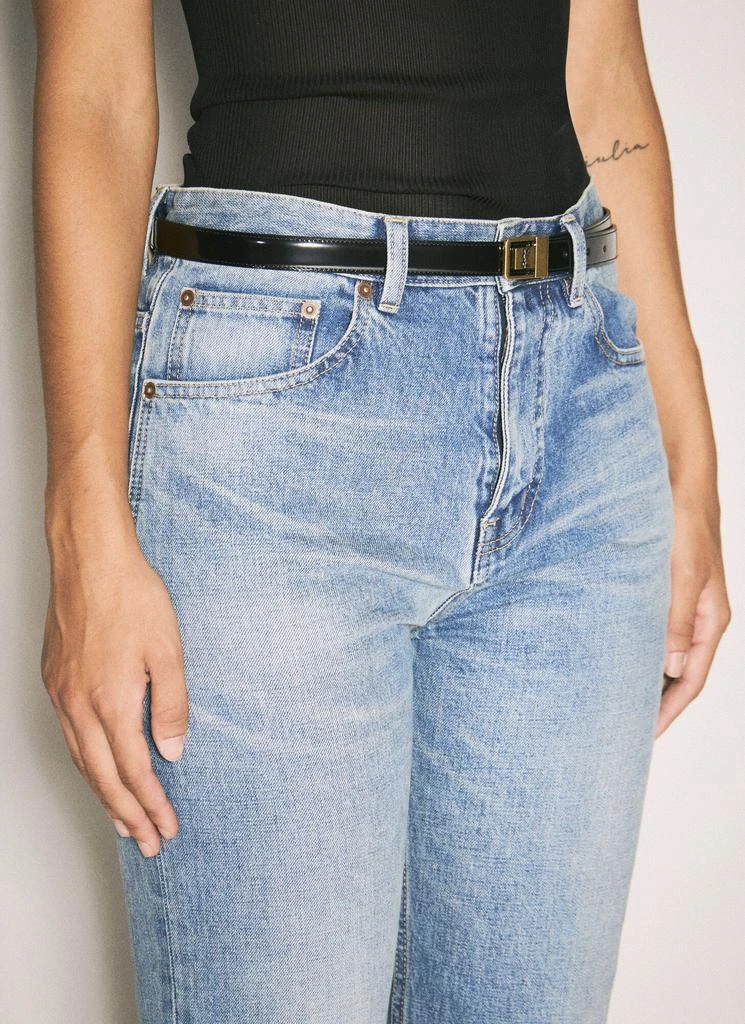 Yves Saint Laurent Cassandre Patent Belt 4