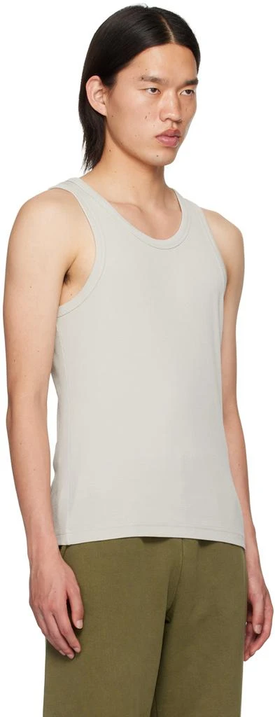 Entire Studios Taupe Rib Tank Top 4