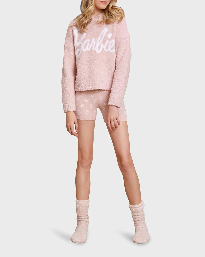 Barefoot Dreams Girl's Barbie Youth Hoodie, Size 6-14 4