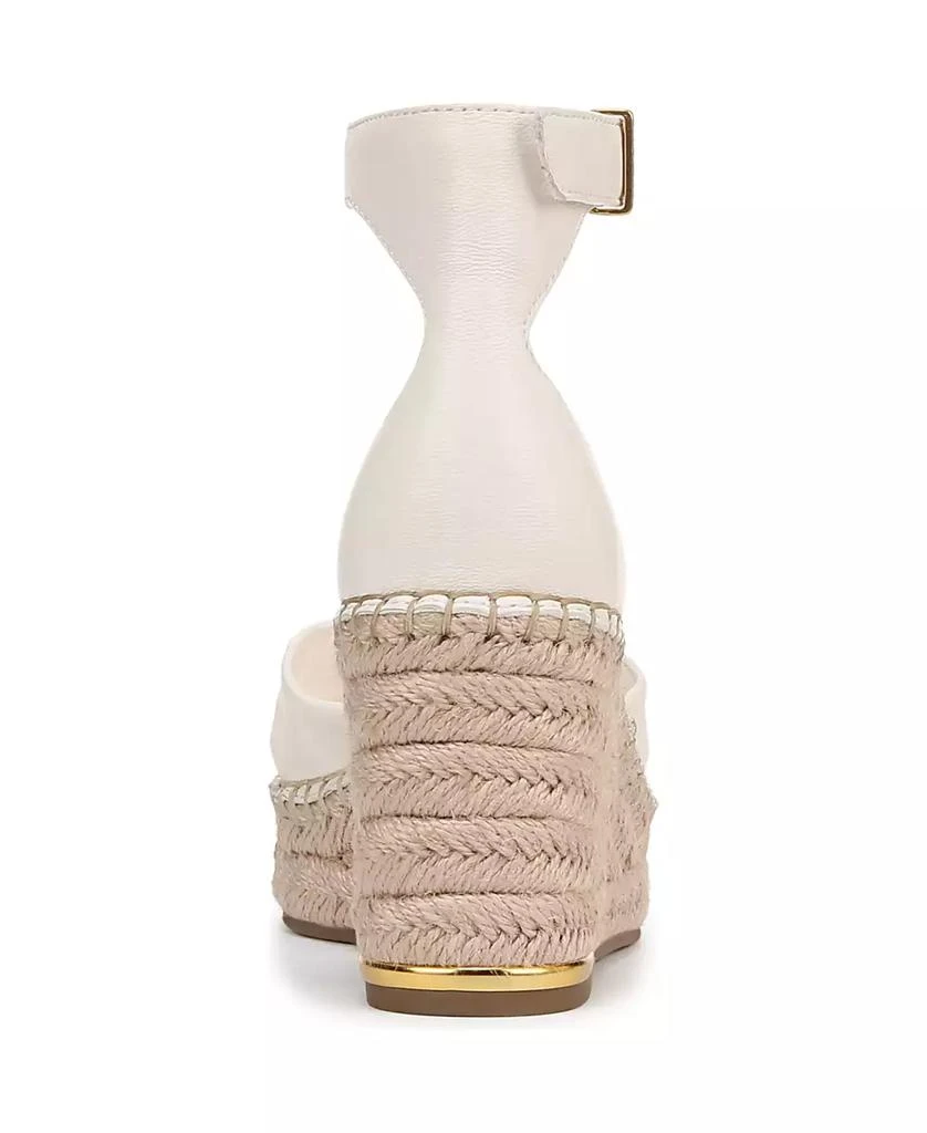 Franco Sarto Clementine Espadrille Leather Wedge Sandals 3
