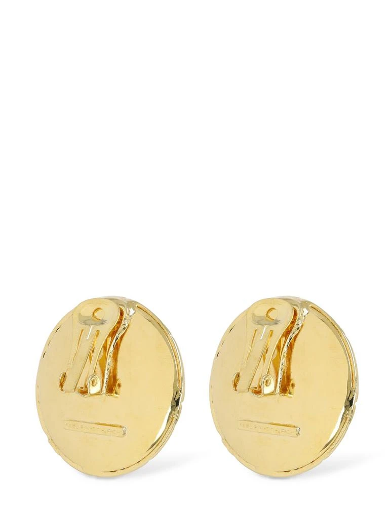 ALESSANDRA RICH Round Crystal Stud Earrings 3