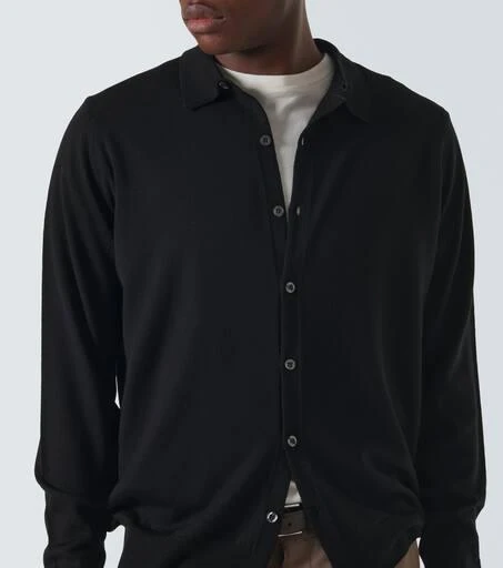 John Smedley Tibor wool cardigan 5