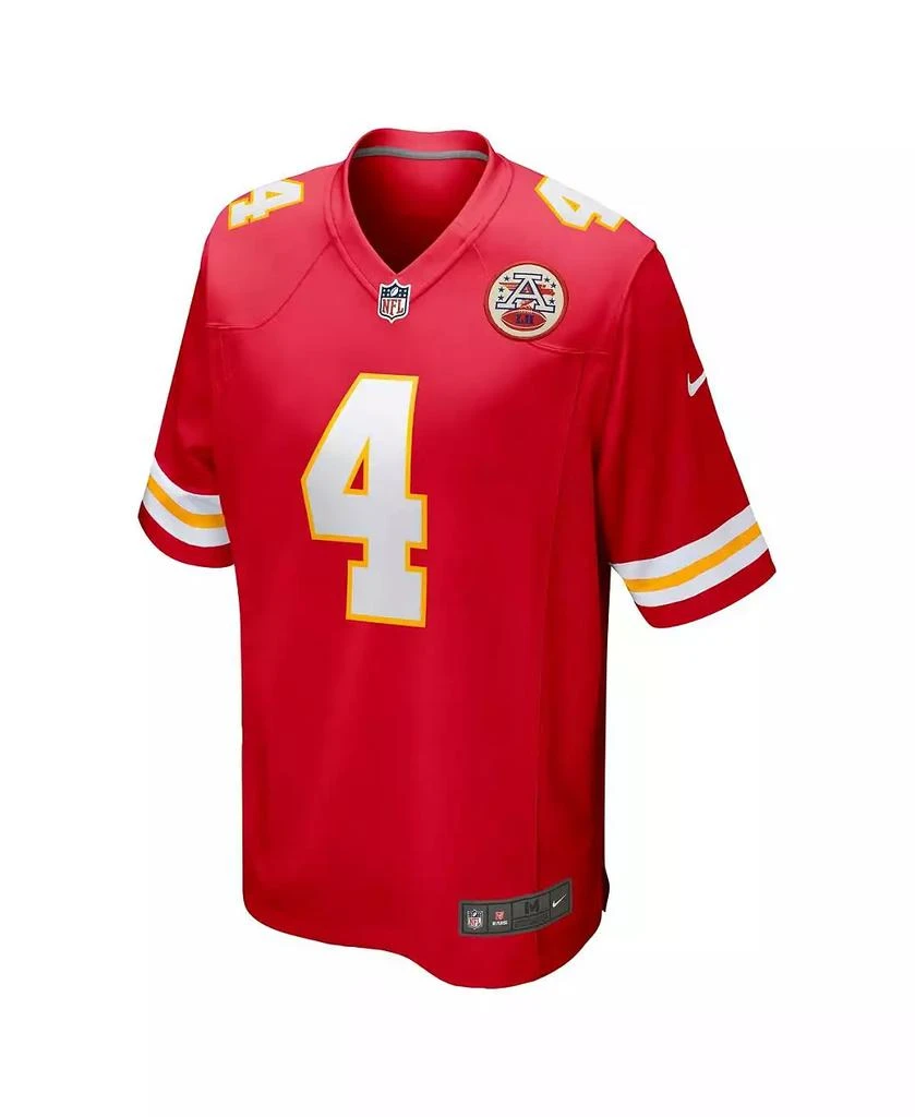 NIKE Men's Rashee Rice Red Kansas City Chiefs Game Jersey 2