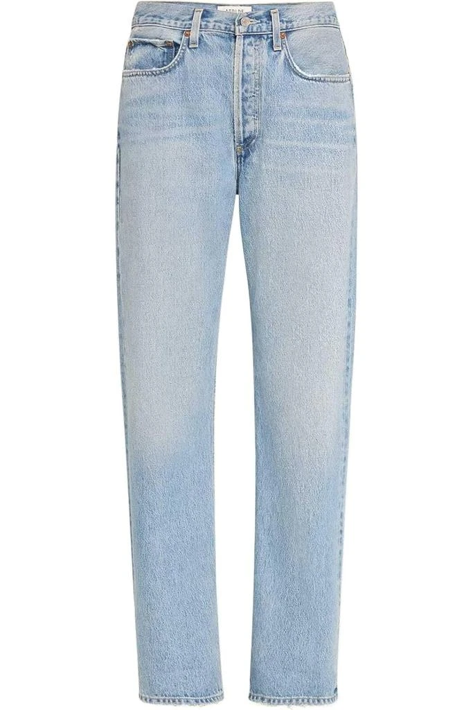 AGOLDE Agolde Women's Kelly High-Rise Relaxed Straight Jeans, Harmonic 1