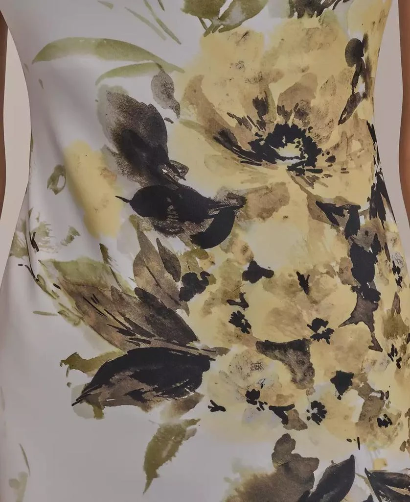 Donna Karan Women's Floral-Print Sheath Dress 8