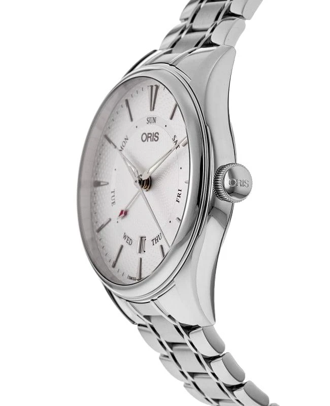 Oris Oris Artelier Pointer Day Date Automatic Silver Dial Steel Men's Watch 01 755 7742 4051-07 8 21 88 3