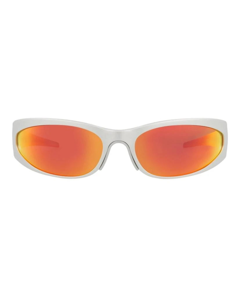 Balenciaga Shield-Frame Alluminium Sunglasses 1