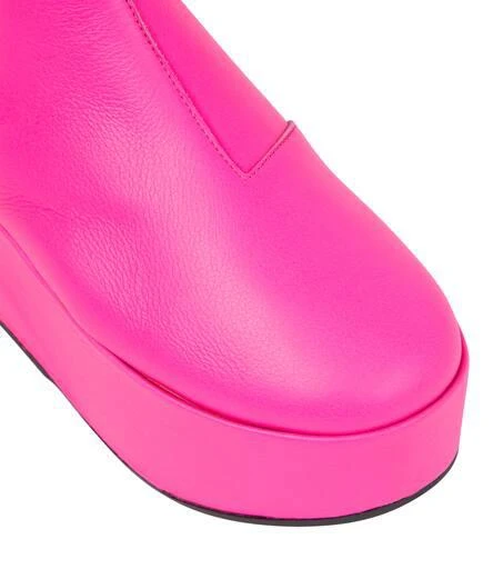 Loewe Leather platform Chelsea boots 6
