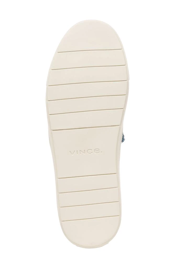Vince Preston Frayed Denim Slip-On Sneaker 7