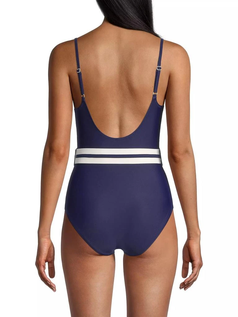 Solid & Striped The Nina Belted One-Piece Swimsuit 4