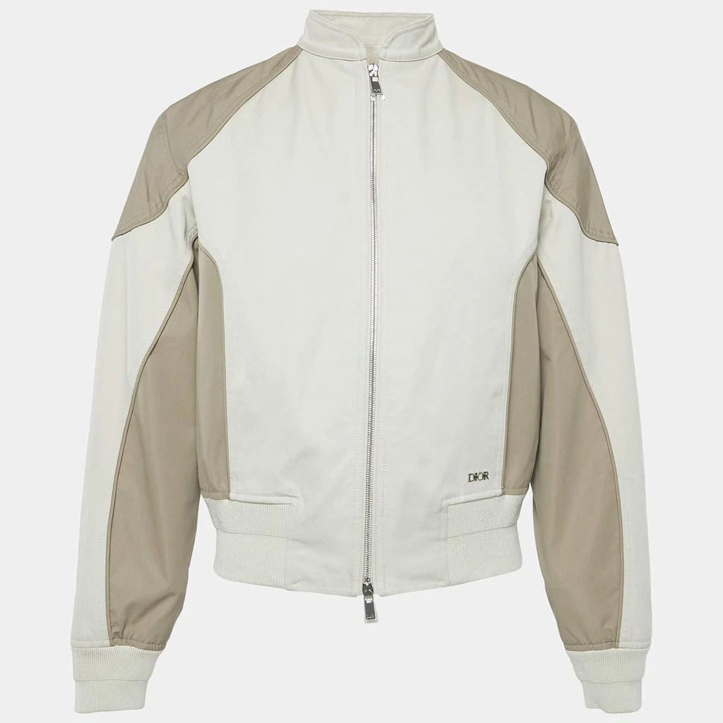 Dior Dior Homme Light Beige Cotton Zip-Up Jacket S 1