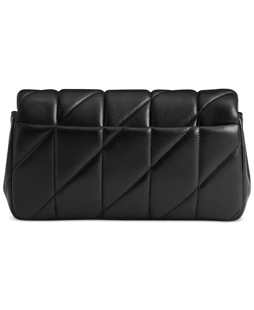Coach Quilted Pillow Leather Tabby Wristlet with Chain 5