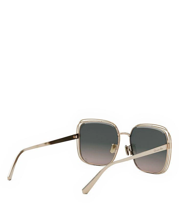 Dior FilDior S1U Gradient Square Sunglasses, 58mm 4