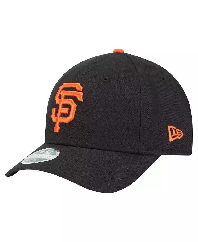 New Era Big Boys and Girls Black San Francisco Giants Player Replica 9FORTY Adjustable Hat 1