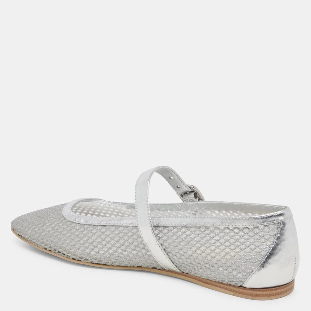 Dolce Vita Rodni Mesh Ballet Flats Creme Woven Mesh 5
